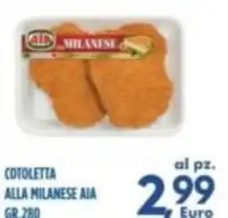 Orizzonte Supermercati Cotoletta alla milanese Aia offerta