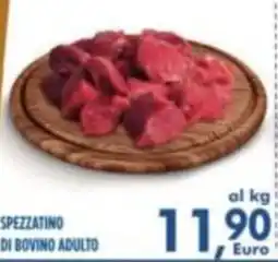 Orizzonte Supermercati Spezzatino di bovino adulto offerta