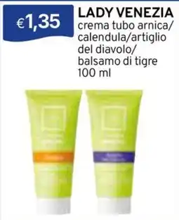 Sirene Blu Lady Venezia crema tubo arnica/calendula/artiglio del diavolo/balsamo di tigre offerta