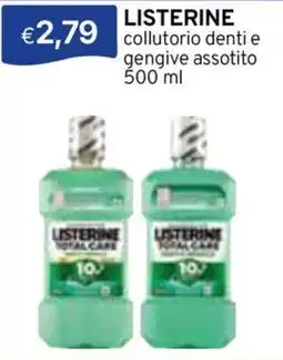 Sirene Blu Listerine collutorio denti e gengive offerta