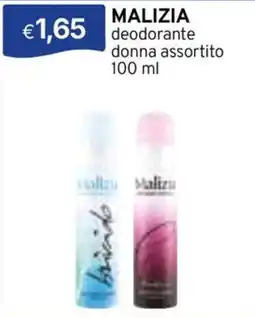 Sirene Blu Malizia deodorante donna assortito offerta