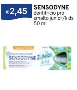 Sirene Blu Sensodyne dentifricio pro smalto junior/kids offerta
