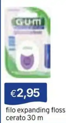 Sirene Blu Gum filo expanding floss offerta