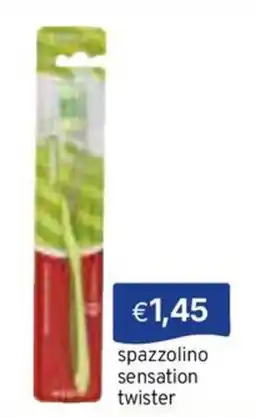 Sirene Blu spazzolino sensation twister offerta