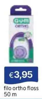 Sirene Blu Gum ortho floss offerta