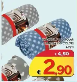 Deter Shop Kasaviva plaid polar offerta