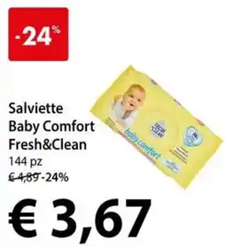 Cadoro Salviette Baby Comfort Fresh&Clean offerta