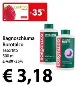 Cadoro Bagnoschiuma Borotalco assortito offerta