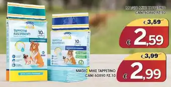 Magic Mike tappetino cani
