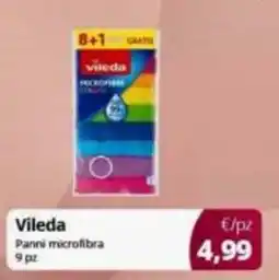 Prodet Vileda panni microfibra offerta