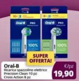 Prodet Oral-B Ricarica spazzolino elettrico Precision Clean offerta