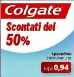 Prodet Colgate Spazzolino Extra Clean offerta