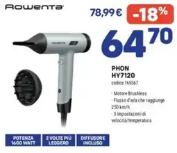 FreeShop Rowenta Phon HY7120 offerta