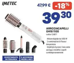 FreeShop Imetec arricciacapelli gh18 1100 offerta