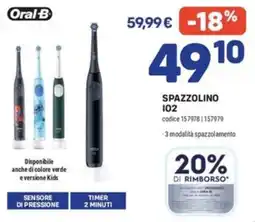 FreeShop Oral-B Spazzolino IO2 offerta