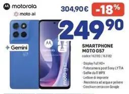 FreeShop Smartphone moto g57 offerta