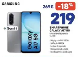 FreeShop Samsung Smartphone Galaxy A17 5G offerta