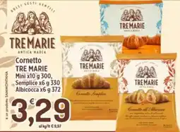 Market Ingross Cornetto TRE MARIE offerta