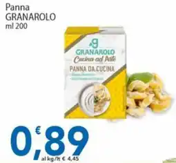 Sidis Panna Granarolo offerta