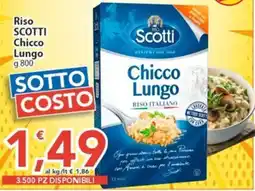 Sidis Riso Scotti Chicco Lungo offerta