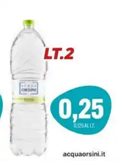 Emporio Amato Acqua Orsini offerta