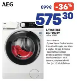 FreeShop Lavatrice AEG offerta