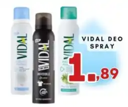 Ferdico Vidal deo spray offerta