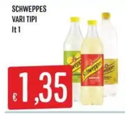 Sisa Schweppes vari tipi offerta