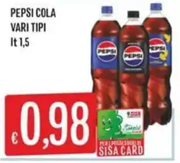 Sisa Pepsi Cola offerta
