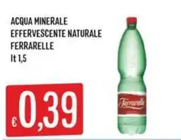 Sisa Acqua minerale effervescente naturale Ferrarelle offerta