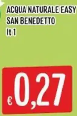 Sisa Acqua naturale easy San Benedetto offerta