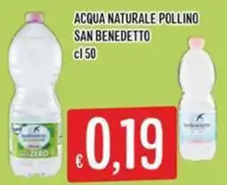 Sisa Acqua naturale Pollino San Benedetto offerta