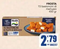 Gruppo di Palo Frosta 15 bastoncini di merluzzo offerta