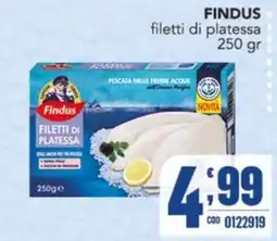 Gruppo di Palo Findus filetti di platessa offerta