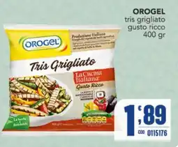 Gruppo di Palo Orogel tris grigliato offerta