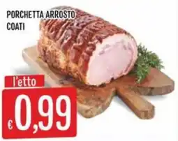 Sisa Porchetta arrosto Coati offerta
