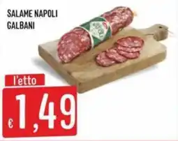 Sisa Salame Napoli Galbani offerta