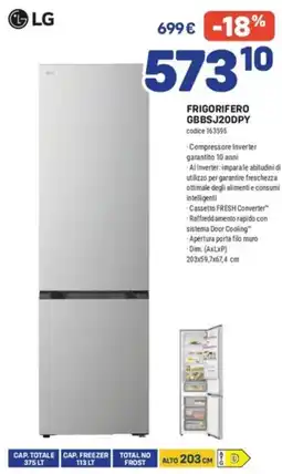 FreeShop Frigorifero LG offerta