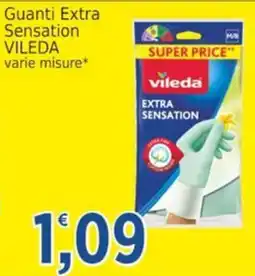 Market Ingross Guanti Extra Sensation Vileda offerta
