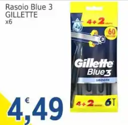 Market Ingross Rasoio Blue 3 Gillette offerta
