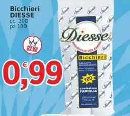 Market Ingross Bicchieri Diesse offerta