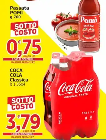 Market Ingross Passata Pomì offerta