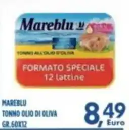 Orizzonte Supermercati Mareblu tonno olio di oliva offerta