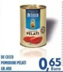 Orizzonte Supermercati De Cecco pomodori pelati offerta
