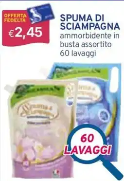 Sirene Blu Spuma di sciampagna offerta