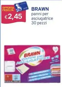 Sirene Blu Brawn panni per asciugatrice offerta