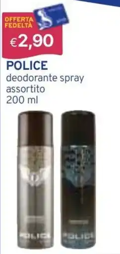 Sirene Blu Police deodorante spray assortito offerta