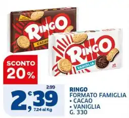 Il Punto Sigma Ringo formato famiglia offerta