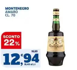 Il Punto Sigma Amaro Montenegro offerta