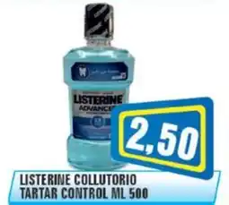 Punto Vigas Listerine collutorio tartar control offerta